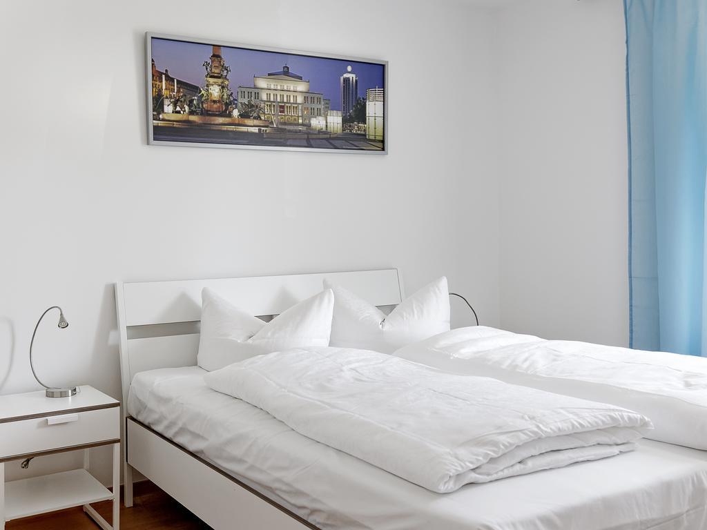 City Park Apartments - #11.02 - Luxus Apartment Mit Tiefgarage Lipcse Szoba fotó